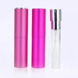 Aluminum perfume bottle